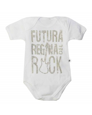 Bodino neonato "Futura regina del Rock"