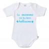 Bodino neonato "La mamma mi ha fatto bellissimo"