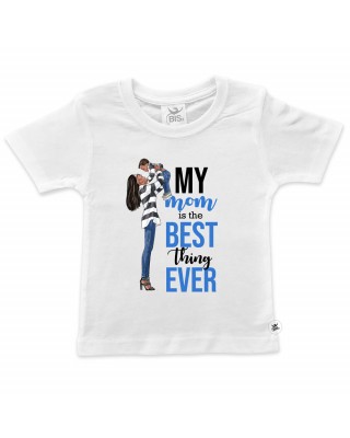 T-shirt bimbo "My Mom is the best"