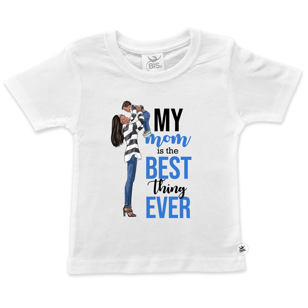 T-shirt bimbo "My Mom is the best"