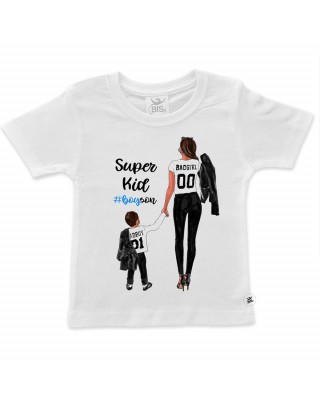 T-shirt bimbo "Super kid"