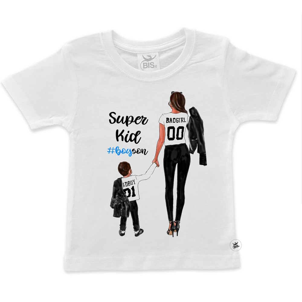 T-shirt bimbo "Super kid"