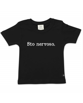T-shirt bimbo/a  "Sto nervoso/a"