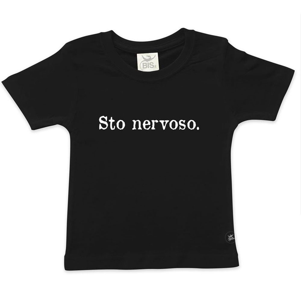 T-shirt bimbo/a  "Sto nervoso/a"