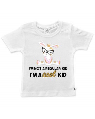 T-shirt bimba manica corta "Cool kid"