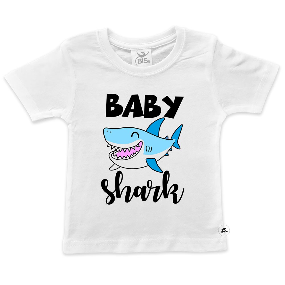 T-shirt bimbo/a "Baby shark"