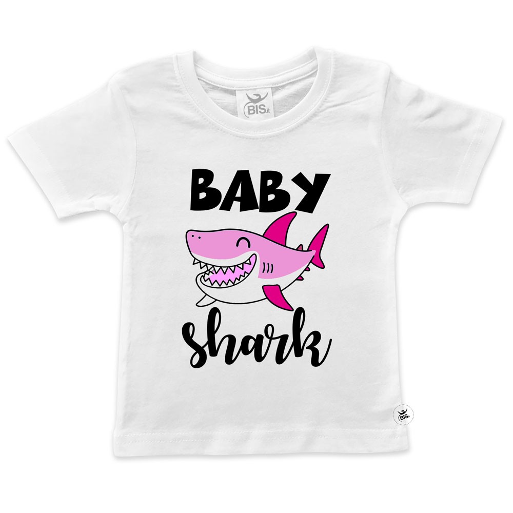 T-shirt bimbo/a "Baby shark"