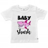 T-shirt bimbo/a "Baby shark"