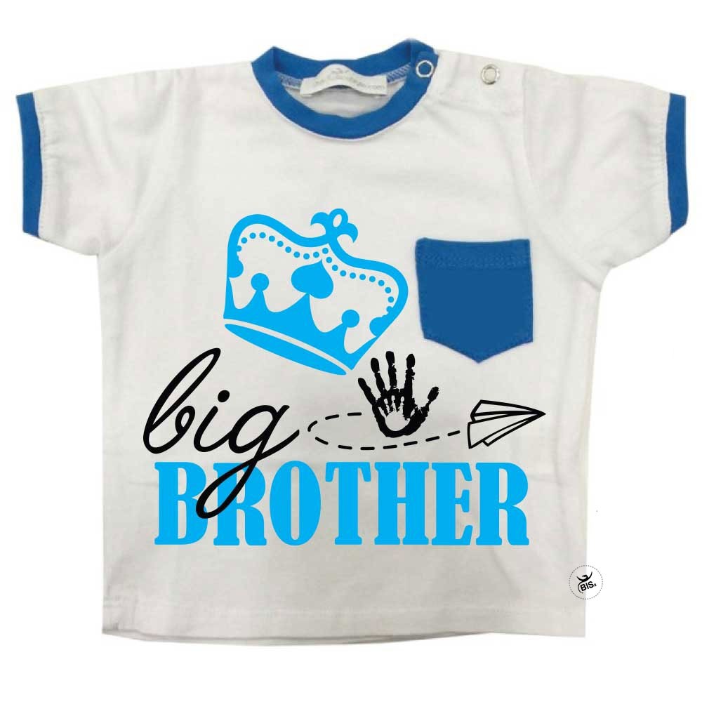 T-shirt con taschino "Big Brother"
