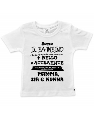 T-shirt bimbo  "Sono il bambino più bello di sempre"