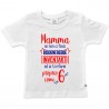 T-shirt bimbo  "Mamma se non ci fossi bisognerebbe inventarti ed io ti rifarei proprio come 6"