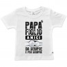 T-shirt bimbo "Papà figlio amici da sempre e per sempre"