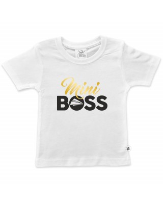 Boy's T-Sirt "Mini Boss"