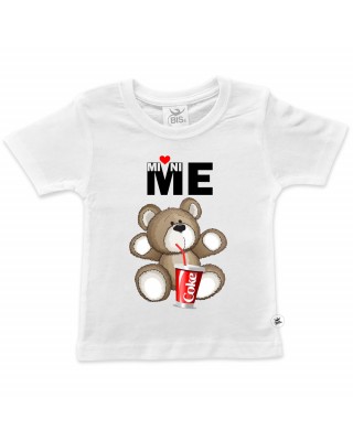 T-shirt bimbo mezza manica  orsetto