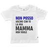T-shirt bimbo mamma non vuole