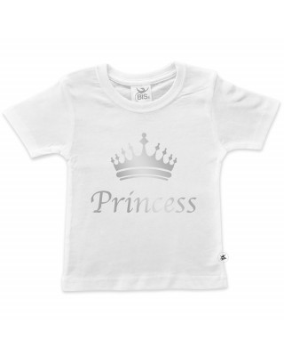 T-shirt bimba mezza manica  princess