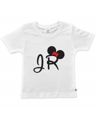 T-shirt bimba manica corta "Jr"