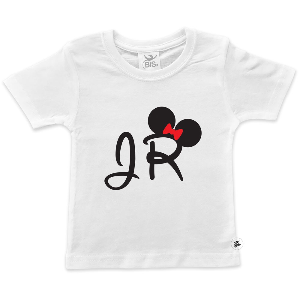 T-shirt bimba manica corta "Jr"