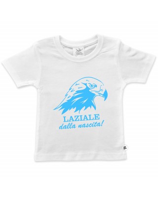 T-shirt bambino laziale dalla nascita