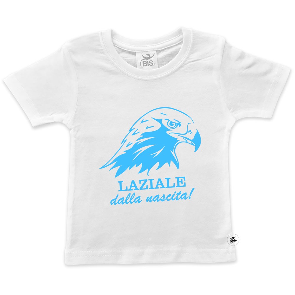 T-shirt bambino laziale dalla nascita