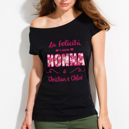 T-shirt Donna Urban Style nero