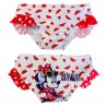 Costume mutandina "Minnie" con ruches  bianco
