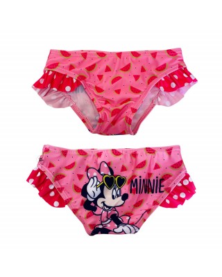 Costume mutandina "Minnie" con ruches rosa