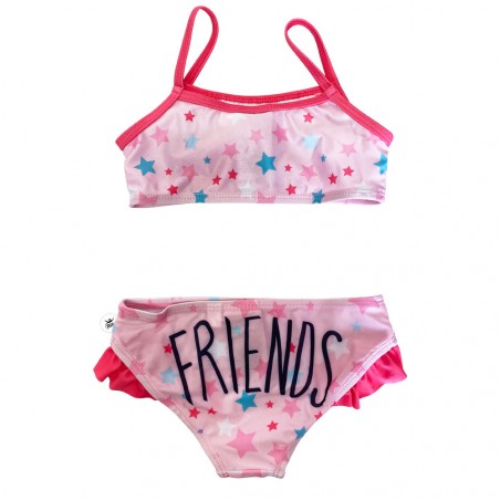 Bikini disney "La sirenetta" rosa dietro