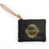 Leather Small Pouch "...you'll always be my favourite person MOM"