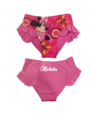 Costume mutandina "Minnie"  fuxia