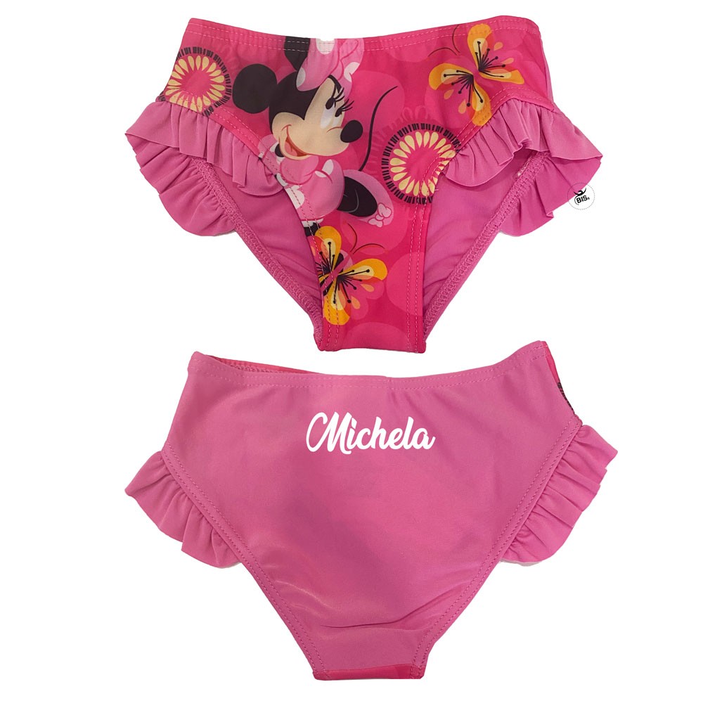 Costume mutandina "Minnie"  fuxia