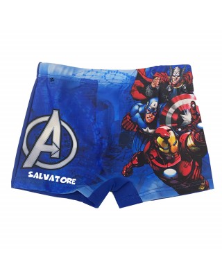 Boxer da mare "The Avengers" blu