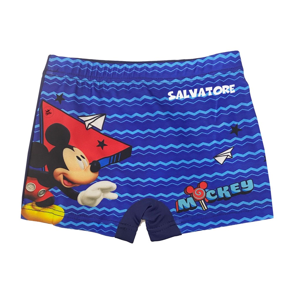 Boxer da mare "Mickey mouse"  blu