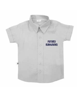 Camicia bimbo "Futuro Rubacuori" bianco