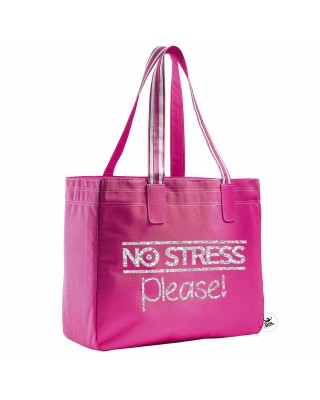 Borsa Mare COLOR "No stress please!" fuxia