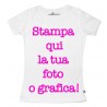 Maglietta bambina personalizzabile