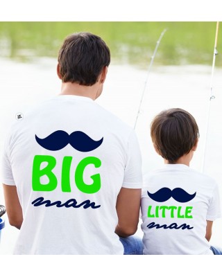 T-shirt bimbo manica corta "Little man"