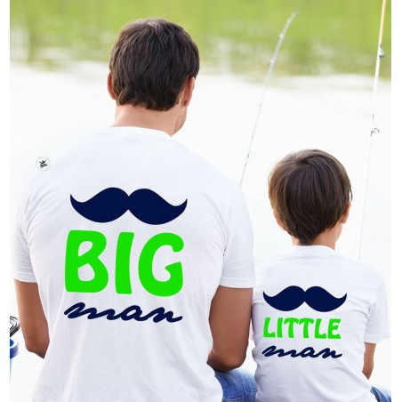 T-shirt bimbo manica corta "Little man"