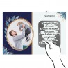Scratch card customizable with photo and dedication