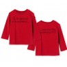 T-shirt manica lunga "È in arrivo il fratellino...ma chi l'ha ordinato?"