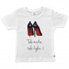 Maglietta bimba con scritta "tale madre tale figlia!"