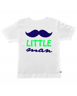 T-shirt bimbo manica corta "Little man"