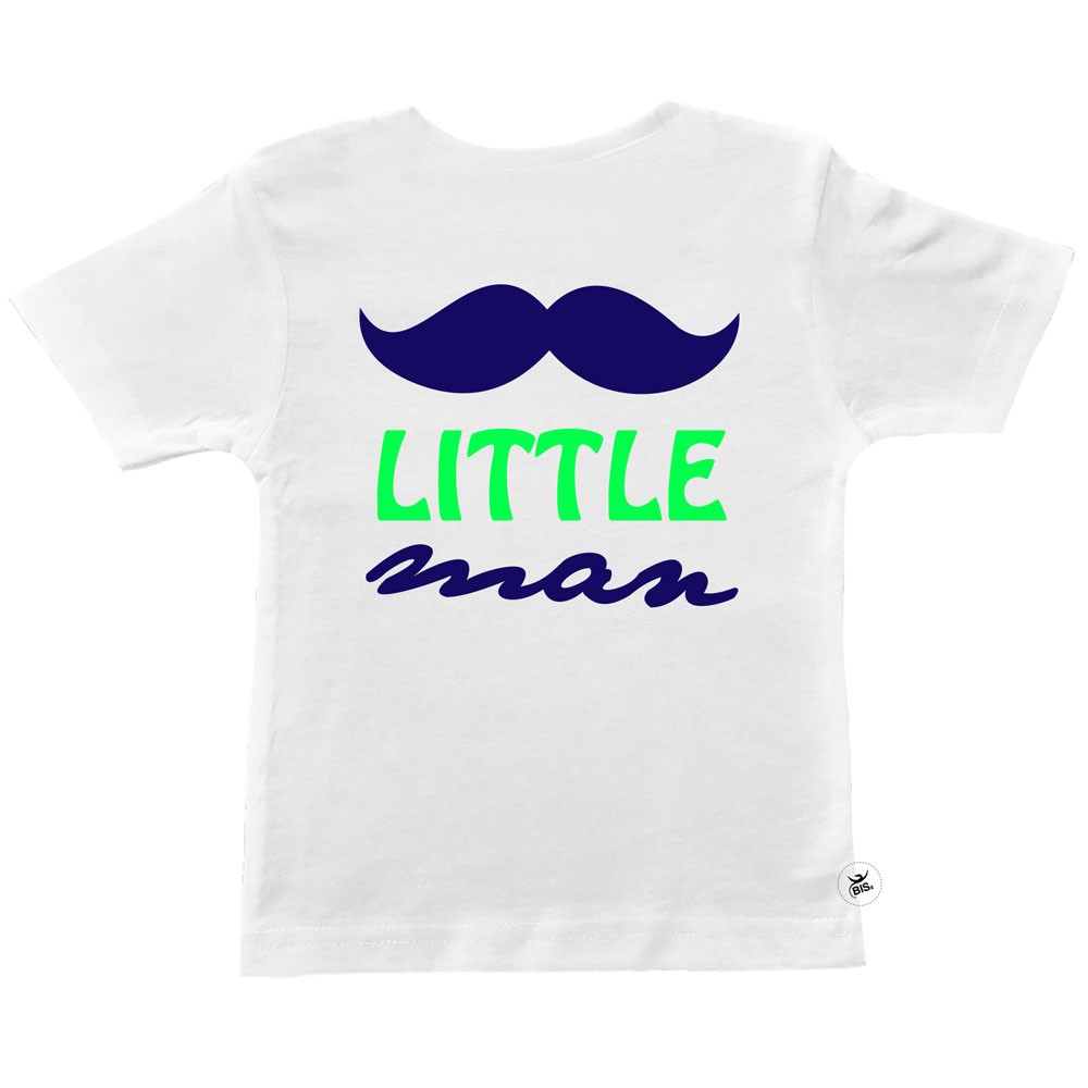 T-shirt bimbo manica corta "Little man"