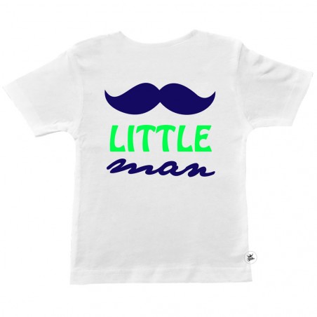 T-shirt bimbo manica corta "Little man"
