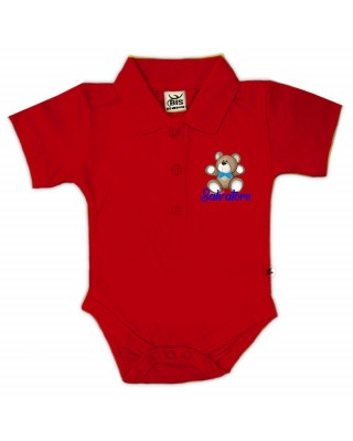 Body Polo Personalizzato "Orsetto e nome"