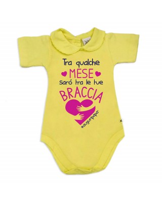 Baby Girl's Bodysuit with...