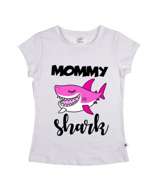T-shirt Donna  "Mommy shark"