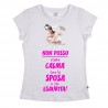 T-shirt donna "Sposa Esaurita"