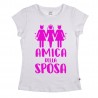 T-shirt donna  "Amica della sposa"