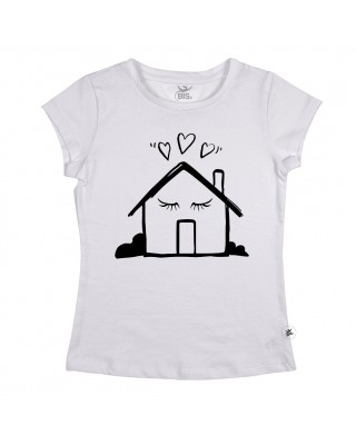 T-shirt Donna  "CASA è dove c'è la MAMMA"